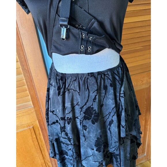 Dolls Kill Garden Goth Beautiful Disaster Garter Pixie Fairycore Dolly Dress XXL - Picture 12 of 12